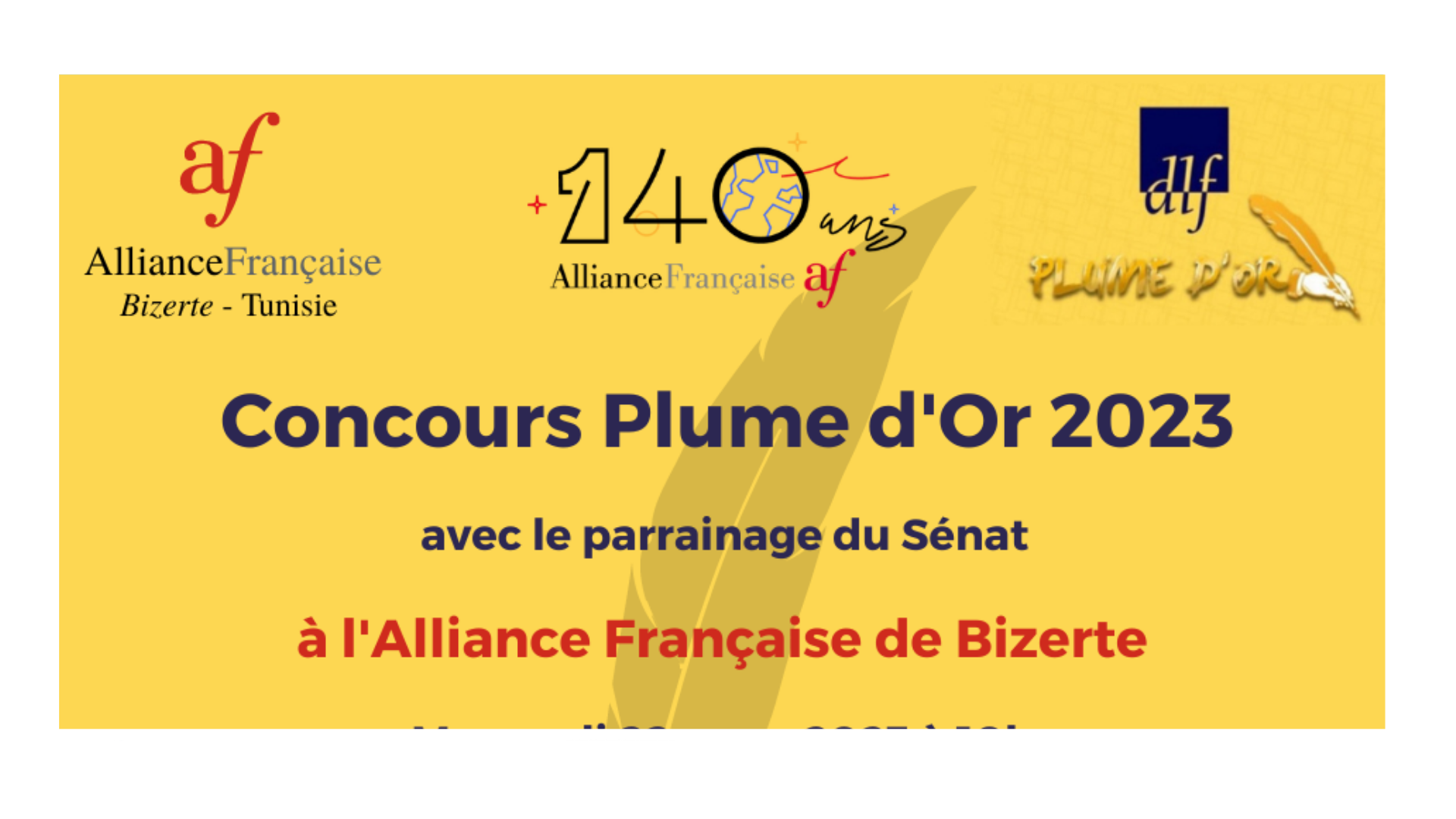Concours de la Plume d'or 2023 - Journal des Français à l'étranger